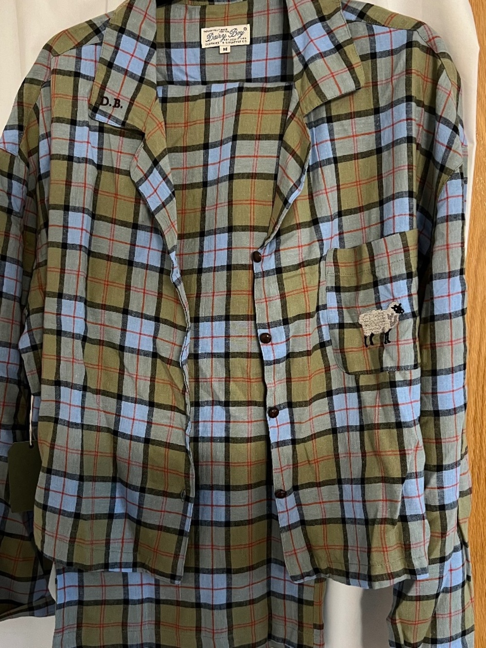 Dairy Boy Farm Friends Sleep Set size M (NWT)